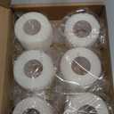 Outus 6 Rolls 1.5 Inch Width Hockey Grip Tape 30 yd Self Adhesive Ice Hockey Grip Tape Cohesive Wrap Athletic Sports Accessories for Sports Lover Gifts (White)