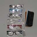 NOVIVON 6 Pack Reading Glasses for Women, Reading glasses men, Blue Light Blocking Readers, Computer eye glasses, Cheaters +1.0