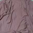 Saslax Maternity Off Shoulders Half Circle Gown for Baby Shower Photo Props Dress (Medium, Mauve 64)