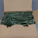 MIULEE Velvet Curtains 84 inches 2 Panels - Luxury Blackout Curtains for Bedroom Living Room Thermal Insulated Super Soft Window Drapes Rod Pocket & Back Tab, Olive Green, W52 x L84 inches