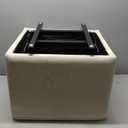 DaVinci Universal Gliding Ottoman in Cream, Greenguard Gold & CertiPUR-US Certified