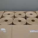 Boardwalk 16GREEN Green Seal Recycled Paper Towel Roll, Hardwound, Universal Roll Towels, Natural, 8" x 800 ft (Case of 6)