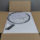 OJX Ceiling Fans with Lights, 52 inch Ceiling fan with Light and Remote/APP Control, 3CCT, Quiet DC Reversible, Dimmable, Modern Ceiling Fan for Bedroom, Living Room, Kitchen, Indoor/Outdoor Use (Black)