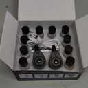 Car Air Freshener, 5 Scents, 10 Refills, Smart car Air Freshener for Vent Clips, Auto On/Off, Three Spray Modes, Car Fresheners Long Lasting (2Pack)