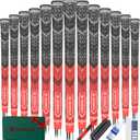 Gowolf Golf Grip Cord Rubber Multi-compound Golf Driver Irons Club Choose 13 Grips with 15pcs Tapes Or Full Kit choose one