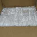 2000 Individually Wrapped Plastic Spoons | Bulk Individual Wrapped Disposable White Medium Weight Spoon | Packaged Plasticware Silverware Cutlery Utensils To Go Prepackaged For Take-Out Party Supplies