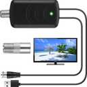 TV Antenna Amplifier, Antenna Signal Booster for TV Indoor, Low Noise/Clears Up Pixelated Amplifier, High Gain Signal Booster, USB Powered with LTE Filter Kit