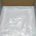 White Acrylic Large Ottoman Tray with Handles 18"x18"x2" Spill Proof Serving Tray Rubber Boot Organizer Tray Decorative for Living Room Bedroom Kitchen Entryway Coffee Table Countertop