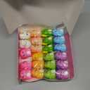 Valentine's Day Gifts for Kids School, 24 Packs Axolotl Squishy Toys Bulk with Valentine's Day Card for Classroom Exchange Party Favors, Fidget Squishy Toys Slow Rise Squishies for Boys Girls