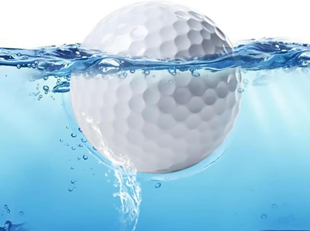 Practice Floating Golf Balls, Water Floater Balls, Pond or Lake Range Golf Ball, About 10% of It Sits Above Water
