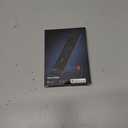 Thin Wallet Tracker, [Apple MFi Certified] Wallet Tracker Card 0.07in Slim Rechargeable Tracking Card Bluetooth Wallets Finder IP68 Waterproof for Purse, Keys, Bags, Passport (iOS Only) (Black)