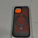 TORRAS Magnetic Kickstand for iPhone 15, 14, 13, & 16e Case [Fit for MagSafe][Sturdy & Versatile Stand] Military-Grade Shockproof Translucent Slim Protective Anti-Fingerprint Anti-Scratch, Black