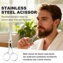 Beard Kit Beard Grooming Kit w/Beard Oil Balm Brush Comb Scissor e-Book Christmas Stocking Stuffers Gifts Ideas for Men Him Dad Boyfriend Husband Mens