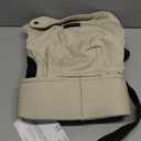 Momcozy Baby Carrier - Ergonomic, Cozy and Lightweight Carrier for 7-44lbs, Effortless to Put On, Ideal for Hands-Free Parenting, Enhanced Lumbar Support, Purehug for Infant to Toddler, Khaki