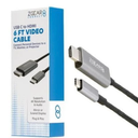 ZGEAR USB C to HDMI 6FT VIDEO CABLE