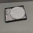 BESTINNKITS White Smart Coffee Auto On/Off Gravity-Induction Mug Office Desk Use, Candle Wax Cup Warmer Heating Plate (Up to 131F/55C)