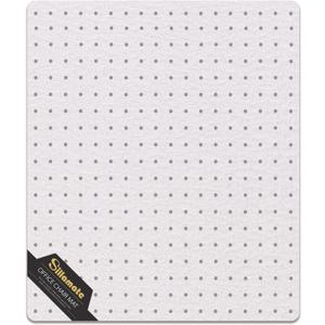 Plastic Office Chair Mat for Carpeted Floors, Heavy Duty Floor Mat,Eco-Friendly Series Studded Carpet Desk Chair Mats Large Size - 45'' x 53'' (45 inches X 53 inches- NO Lip)
