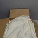 Fitable 8 Pack Round Tablecloths: Stain Resistant Wrinkle Free Circle Table Clothes, Washable Reusable Polyester Table Covers for Wedding Party Birthday Banquet Reception(Ivory, 84 Inch)