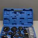 MR CARTOOL Automotive Brake Bleeder Kit 12PCS Brake Master Cylinder Adapters with Quick Coupler, Brake System Fluid Bleeding Tools Set for Most Vehicles