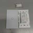 WiFi Smart Light Switch 118X72X34MM Need Neutral Wire,2.4GHz Wi-Fi Touch Switch,Work with Smart Life/Tuya App, Compatible with Alexa and Google Home, White 1 Gang