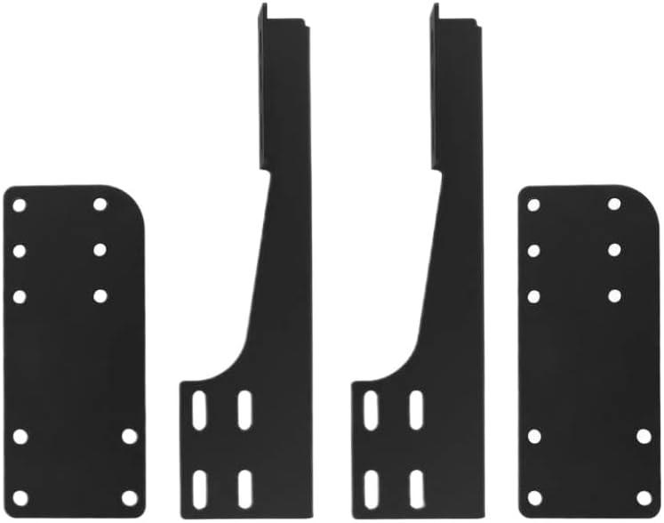 Black Running Board Bracket Compatible with Sprinter 1500 2500 2007 and Later