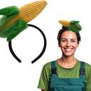 Nicky Bigs Novelties Mini Food Hat Headband Crazy Funny Silly Party Hats Vendor Costume Attire Accessory Headband for Adults