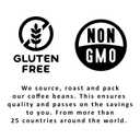 Black Pointe Bay Coffee Donut Shop Blend, Medium Roast, 80 Count, Single Serve Coffee Pods for Keurig K-Cup Brewers