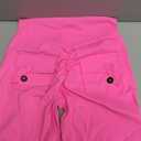 YEOREO CoreFlex Flare Leggings with Pockets for Women Scrunch Workout Leggings Butt Lifting Gym Yoga Pants, Rose Red, 31.5 inseam