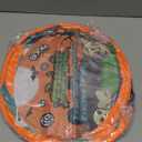 RONSTONE Shooting Practice Target Compatible with Nerf Gun for Boys Girls, Toy Foam Blaster Shooting Targets for Kids Indoor Outdoor, Zombie Shooting Target with Storage Net