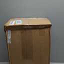 OLANLY Front Door Mat Indoor Outdoor Entrance, Waterproof All-Season, All-Weather Doormat, Sturdy Natural Rubber, Fade Resistant, Low Profile, Easy Clean Patio Porch Entryway Mat, 47x23, Black