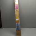 LOTUS & WINDOWARE Cordless Mini Blind, 1" Vinyl Slats, 40" Wide x 60" Long - White, Window Blinds for Home and Office, Interior Door Blinds - Light Filtering