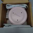 Yogasleep Dohm Uno White Noise Sound Machine, Natural Pink Noise from a Real Fan, Adjustable Tone & Noise Canceling for Office Privacy & Meditation, Sleep Aid for Travel, Baby & Adults (Pink)