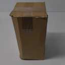 100 Pack 16 oz Disposable Plastic Cups Aluminum Party Tumbler Stackable Plastic Drinking Cups for Hot Cold Drinks Coffee Cocktail Beverage for Wedding Birthday Graduation Picnic (Silver)