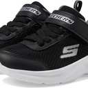Skechers Kids Dynamatic 1 Sneaker, Black1, 1 US Unisex Little Kid