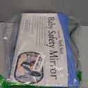 Baby Car Mirror, Safety Car Seat Mirror for Rear Facing Infant, Clear Wide View, 360Rotation, Easily Observe the Baby Move, Secure, Shatterproof, Crash Tested and Certified (2-Pack)