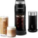 Keurig K-Caf Barista Bar Single Serve Coffee Maker and Frother, with 3 Brew Sizes, Hot and Cold Coffee Capabilities, 2oz Coffee Shot Button, Black