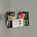 67XL Ink Cartridges Black/Color Combo Pack Compatible for HP Ink 67 67XL Printer Ink 67 Fit for DeskJet 2700e 2700 2855e 2800 2827e 2755e 2755 4155e 4255e for Envy 6000 6055e 6455e Printer