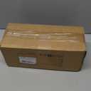 YECAYE Handwoven Rattan Style Cable Management WavyWeave Box, Decorative Storage Cord Organizer Box for Power Strips & Cords, Cord Hider for Home, Kids & Pet Safety, DIY-Friendly Cord Management