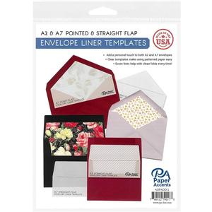 Envelope Liner Templates 4pc A2 & A7