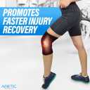 2 Pack - Premium Cold Therapy Compression Ice Sleeve, Knee Ice Pack Wrap for Injuries, Elbow, Quad & Hamstring Relief, Flexible & Reusable Cold Wrap Recovery for Meniscus, ACL, MCL, Ice & Heat Therapy, Size M
