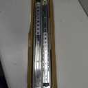 22 inch Drawer Slides 4 Pairs (8pcs) Full Extension Ball Bearing Drawer Rails Side Mount 3 fold Metal Dresser Runners for File Cabinet Trash Can Kitchen Wardrobe Glides 22" Silver 100 LB Capacity