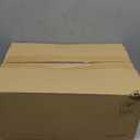 Encheng 32 oz Glass Food Storage Jars with Airtight Lids,Clear Airtight Canister with Leak Proof Rubber Gasket,1000 ml Square Large Mason Jars with Clamp Lids for Canning,Cereal,Beans,6 Pack