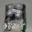 Yaomiao 4 Pcs Fake Microphone Plastic Bling Glitter Microphone Prop Sparkly Popular Singer Party Favors for Halloween Cosplay Supplies Disco Stage Party Favors (Classic)