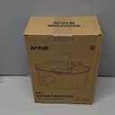 Cat Water Fountain Stainless Steel 108oz/3.2L, APAUK Automatic Pet Fountain Dog Water Dispenser with Water Level Window, Quiet Cat Fountain for Drinking, Inside with Replacement(1 Filters&1 Sponges)