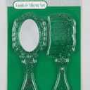 4 x Comb and mirror set