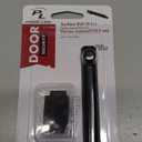 Prime-Line U 11448 Surface Bolt, 4 In., Solid Brass, Matte Black Finish (Single Pack)