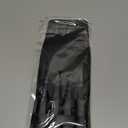 Pefei Tweezers Set - Professional Stainless Steel Tweezers for Eyebrows - Great Precision for Facial Hair, Splinter and Ingrown Hair Removal (Black)