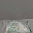 Christmas Tree Skirt 36 Inch, Holiday Part Decorations for Christmas Tree, Whit Plush Gold Sequin Snowflake Tree Shirt for Xmas