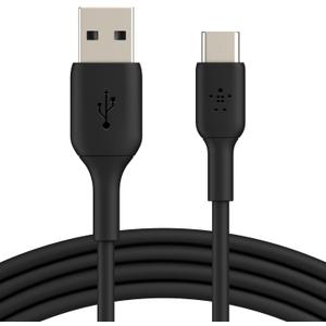 Belkin USB A to USB C Cable, 6.6ft, 15W - Type C Charger, iPhone Charger Cord for iPhone 16 & 15, Galaxy S25, Pixel 9, iPad Pro, Airpods Pro, Switch, CarPlay & More - Black Belkin USB A to USB C Cable, 6.6ft, 15W - Type C Charger, iPhone Charger Cord for iPhone 16 & 15, Galaxy S25, Pixel 9, iPad Pro, Airpods Pro, Switch, CarPlay & More - Black