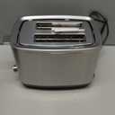 GE 2 Slice Stainless Steel Toaster, Extra Wide Slots for Toasting Bagels, Breads, Waffles & More, 7 Adjustable Shade Settings, Removable Crumb Tray, Countertop Kitchen Essentials, 850 Watts